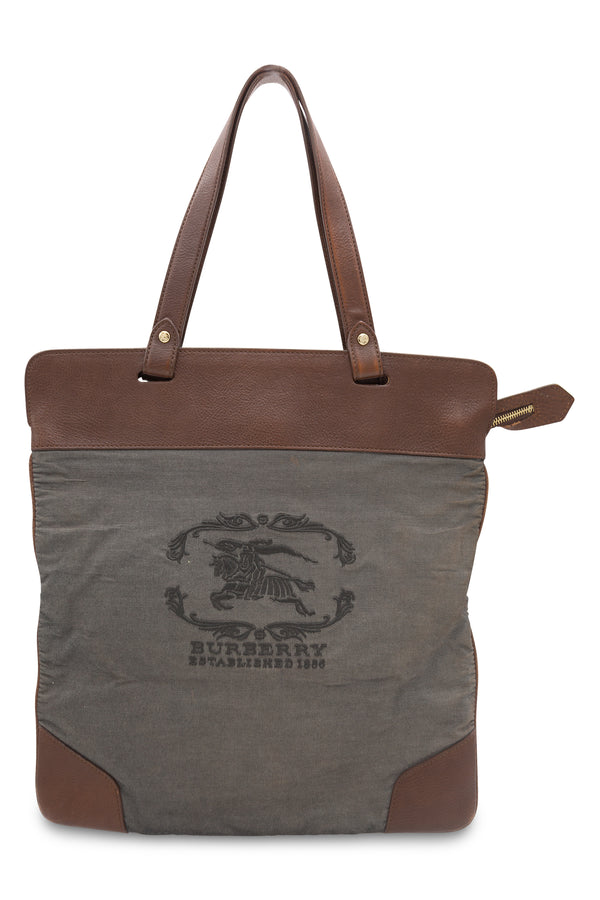 Stowell Fabric Canvas Bag in Grey