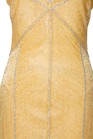 Rhinestone Embellished Mini Dress