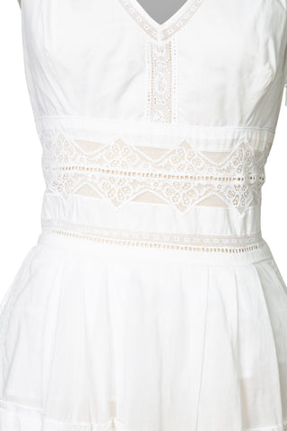 Lace Detailing V-Neck Dress