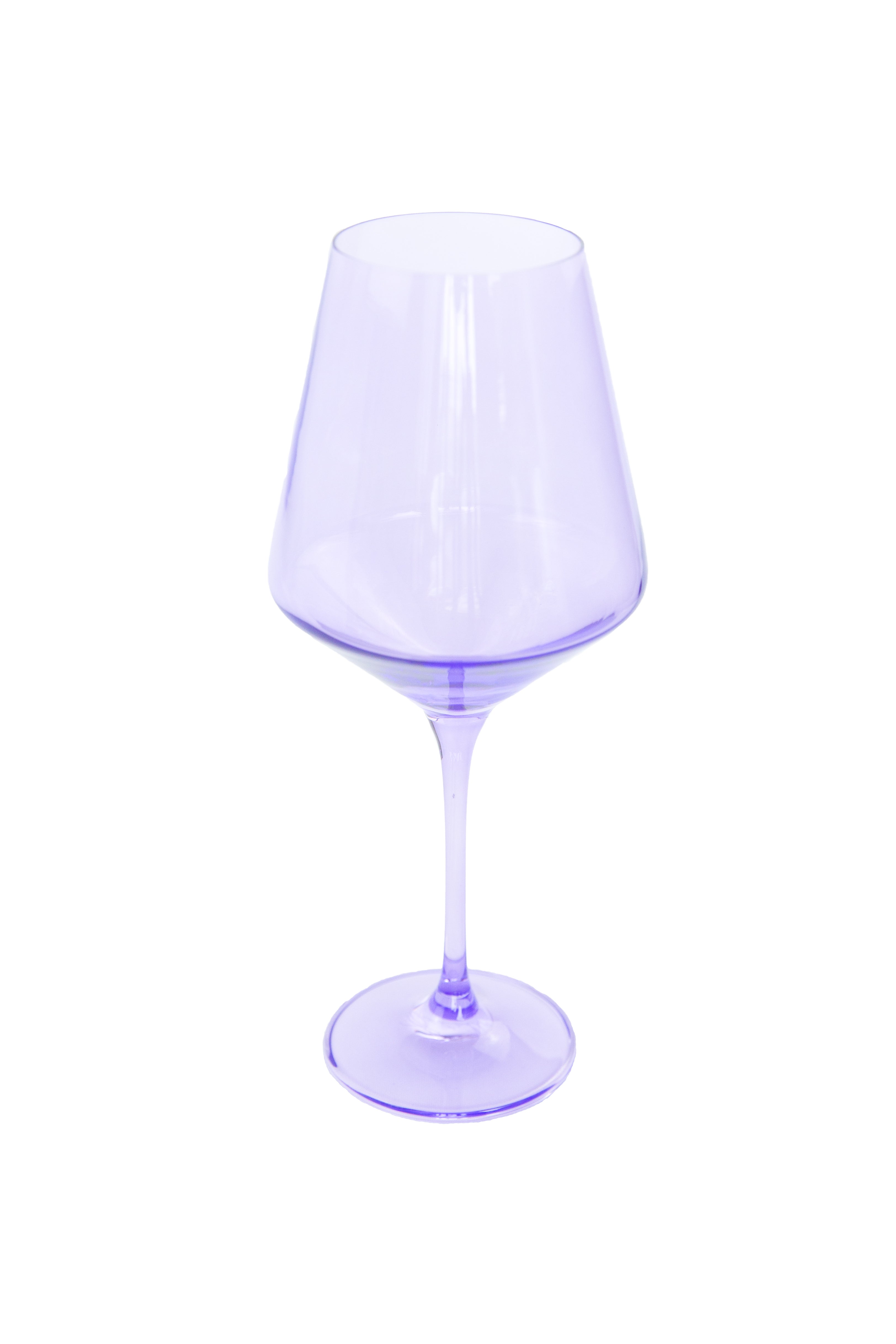Estelle Colored Stemless Wine Glasses in Lavender - Set of 2