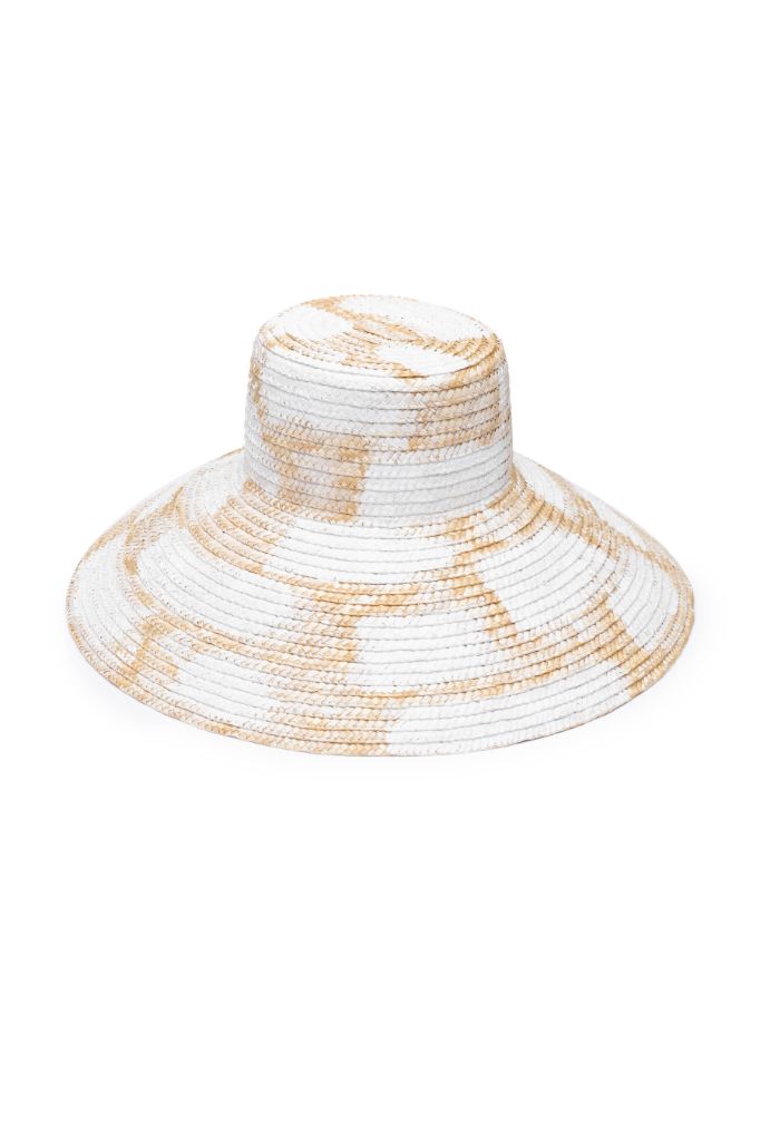 Mirabel Hat in White Multi | (est. retail $475)