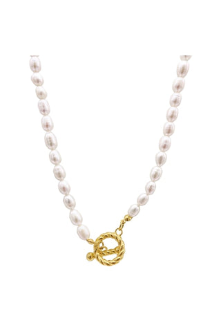 Freshwater Pearl Julien Necklace Necklaces Saint Moran   