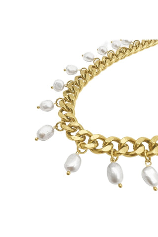 Freshwater Pearl Vicente Chain Necklace