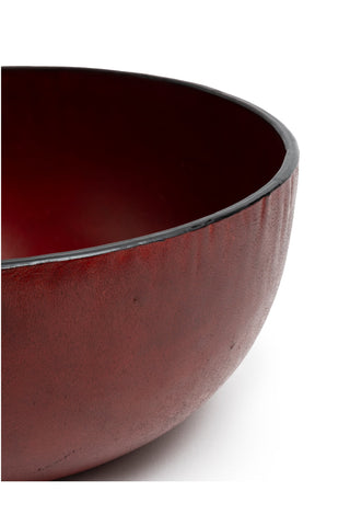 The Bowl in Molded Leather (Cognac)