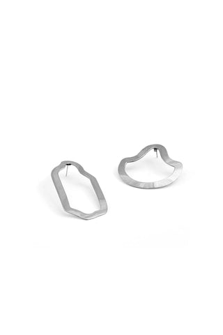 Negative Space Puzzle Earrings