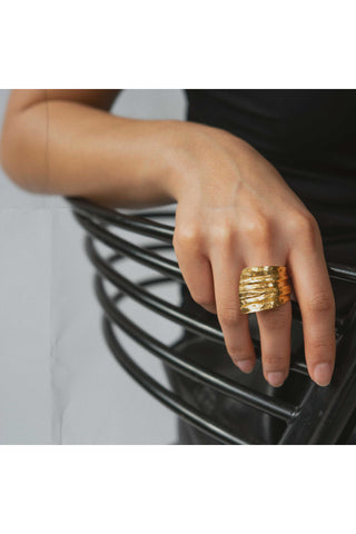 Petal Ring - Gold