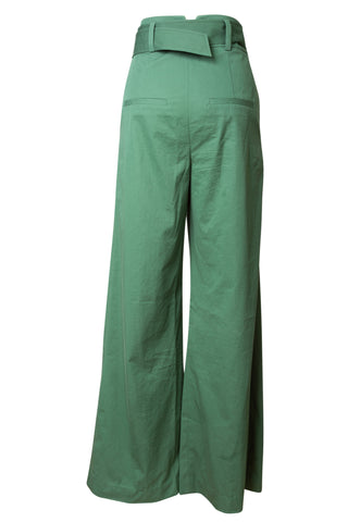 Forest Green Wide Leg Pants | (est. retail $310)