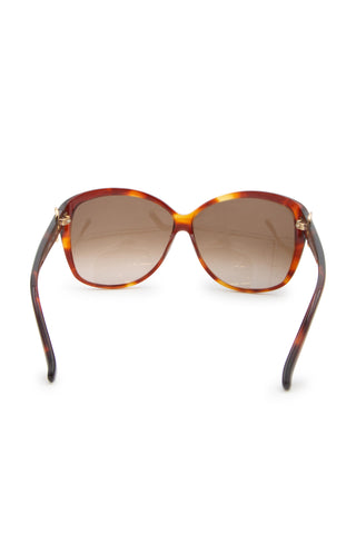 Round Oversized Tortoise Shell Sunglasses