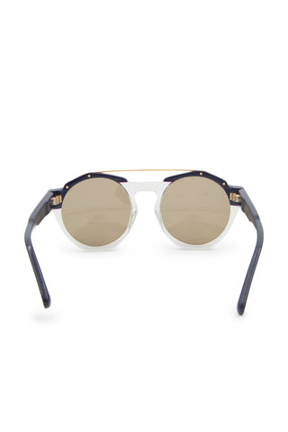 Blue/Clear Sunglasses