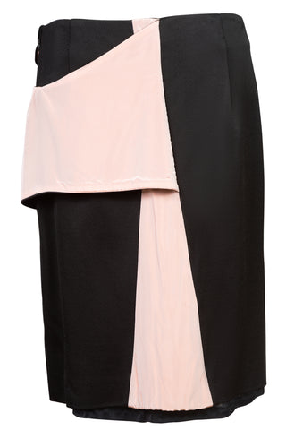 Nicolas Ghesquière for Balenciaga Fitted Drape Skirt