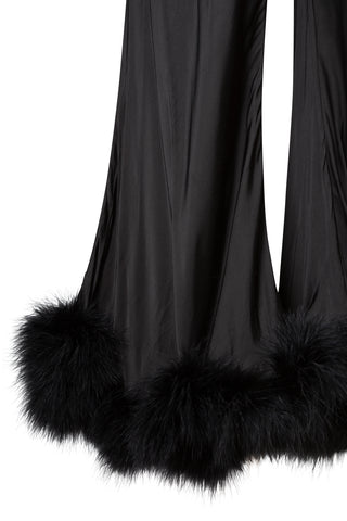 Boudouir Fur Trim Pants | (est. retail $260)