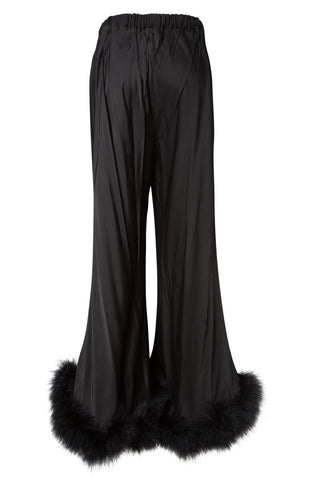 Boudouir Fur Trim Pants | (est. retail $260)