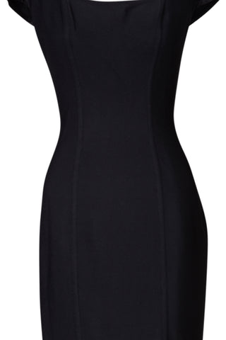 Vintage Fitted Midi Dress