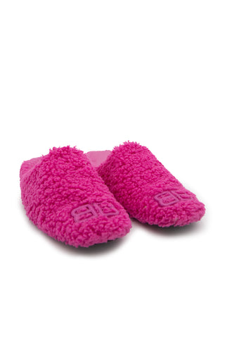 Cosy BB Shearling Slippers in Pink | (est. retail $750)