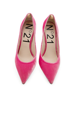 Pink Suede Pumps